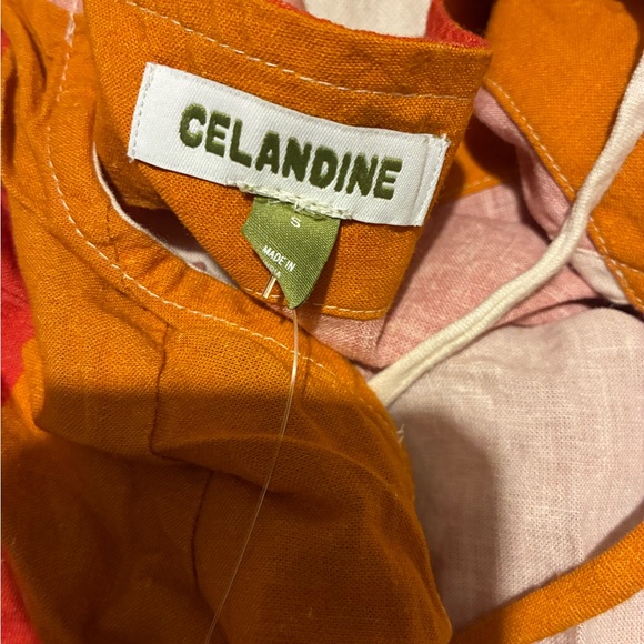 Celandine Linen Blend Shift Dress - Picture 5 of 5